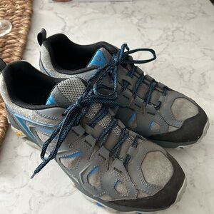 Merrell Gray and Blue Athletic Shoes